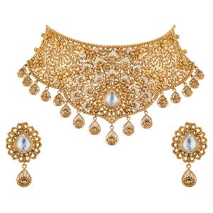 Buy 22 Karat Gold Necklace Set