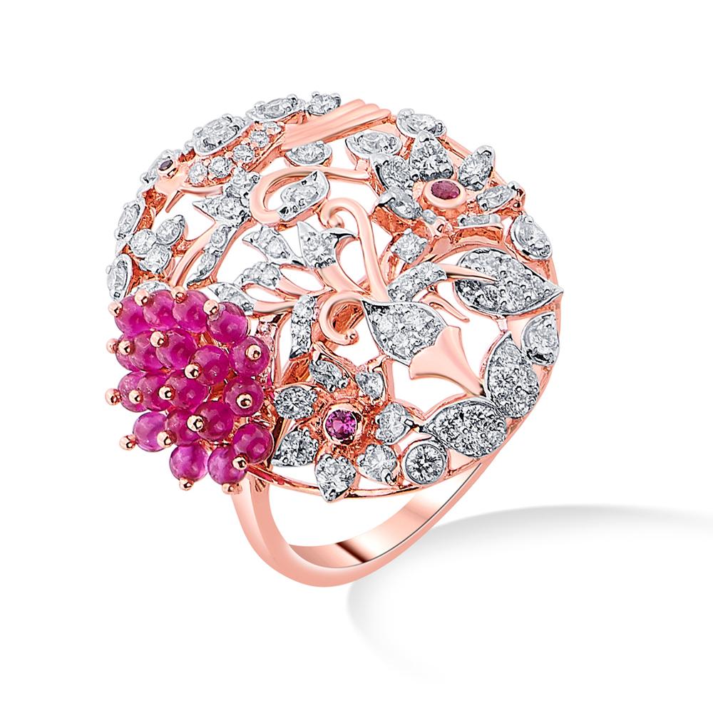 Buy 18 Karat Gold & Diamond Ring