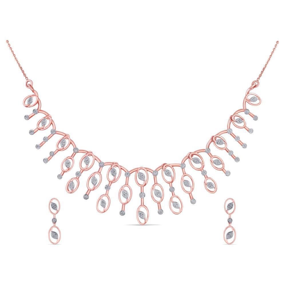 Buy Serene Diamond Necklace Set