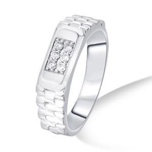 Buy PT950 Karat Gold & Diamond Ring