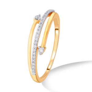 Buy 14 Karat Gold & Diamond Ring
