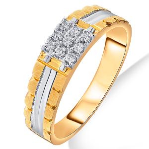 Buy 18 Karat Gold & Diamond Ring