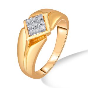 Buy 18 Karat Gold & Diamond Ring