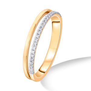 Buy 14 Karat Gold & Diamond Ring