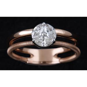 Buy 18 Karat Gold & Diamond Ring