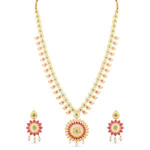 Buy 22 Karat Gold Necklace Set