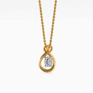 Buy 14 Karat Gold & Diamond Pendant
