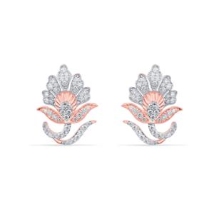 Buy 18 Karat Gold & Diamond Earrings