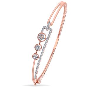 Buy 14 Karat Gold & Diamond Bracelet
