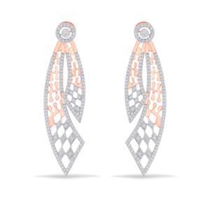 Buy 18 Karat Gold & Diamond Earrings