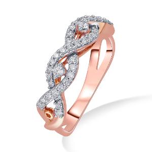 Buy 14 Karat Gold & Diamond Ring