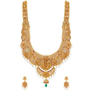 Buy 22 Karat Gold Necklace Set