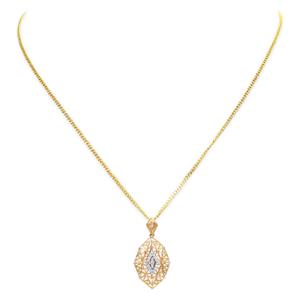 Buy 18 Karat Gold & Diamond Pendant