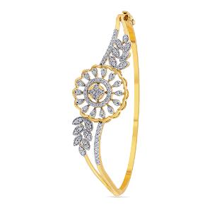 Buy 14 Karat Gold & Diamond Bracelet