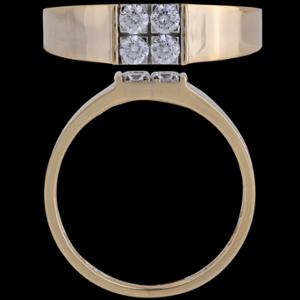 Buy 18 Karat Gold & Diamond Ring