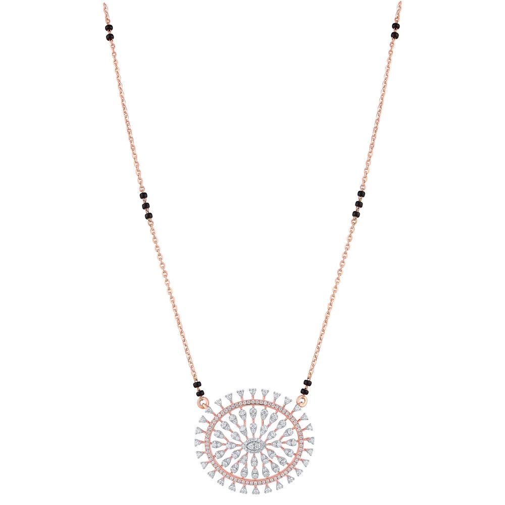 Buy 18 Karat Gold & Diamond Mangalsutra
