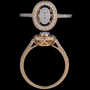 Buy 18 Karat Gold & Diamond Ring