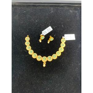 Buy 22 Karat Gold Necklace Set