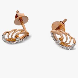 Buy 14 Karat Gold & Diamond Earrings