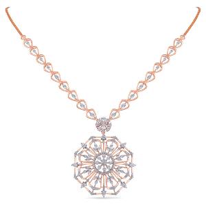 Buy 14 Karat Gold & Diamond Necklace