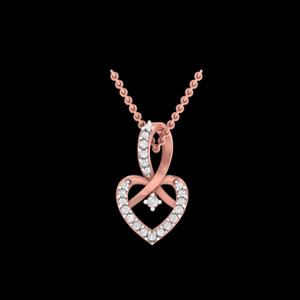 Buy 14 Karat Gold & Diamond Pendant