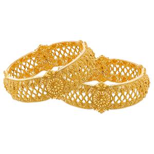 22 Karat Gold Bangles | Gold - Reliance Jewels