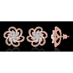 Buy 14 Karat Gold & Diamond Earrings