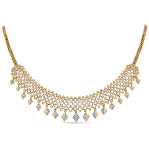 Buy 14 Karat Gold & Diamond Necklace