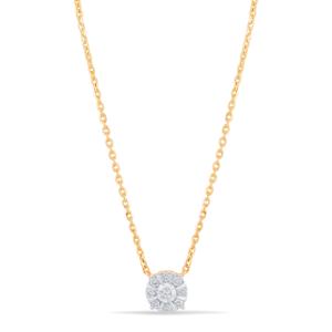 Buy 14 Karat Gold & Diamond Pendant