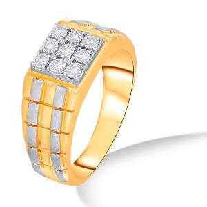 Buy 18 Karat Gold & Diamond Ring