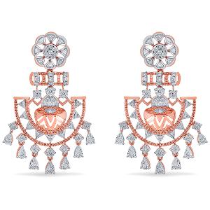Buy 14 Karat Gold & Diamond Earrings