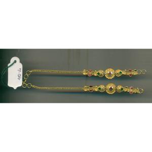 Buy 22 Karat Gold Earrings Chains