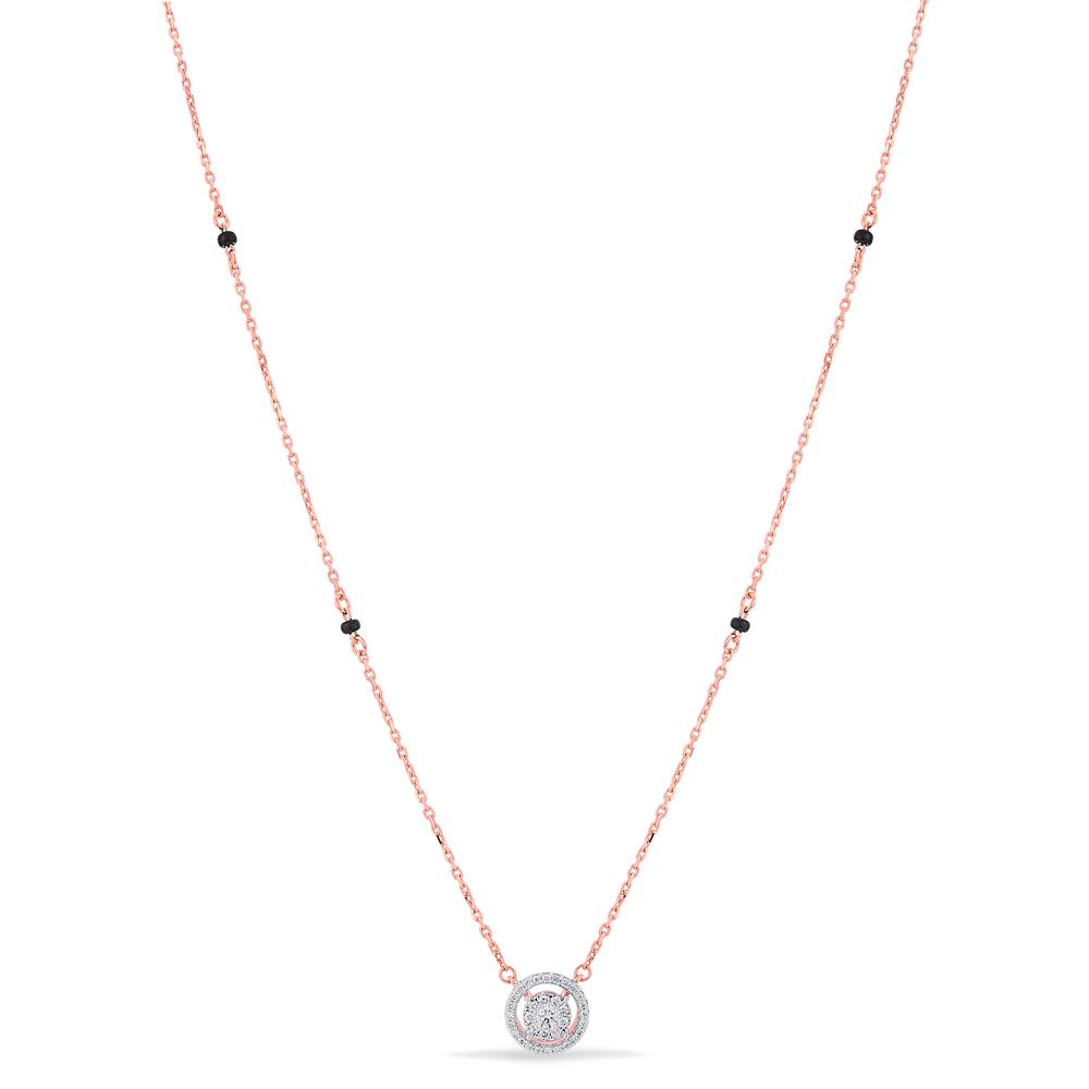 Buy 18 Karat Gold & Diamond Mangalsutra