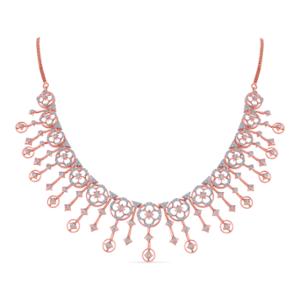 Buy 14 Karat Gold & Diamond Necklace