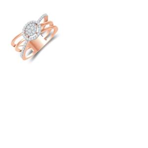 Buy 14 Karat Gold & Diamond Ring