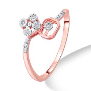 Buy 14 Karat Gold & Diamond Ring
