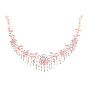 Buy 18 Karat Gold & Diamond Necklace
