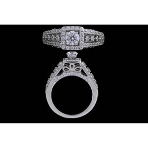Buy 14 Karat Gold & Diamond Ring