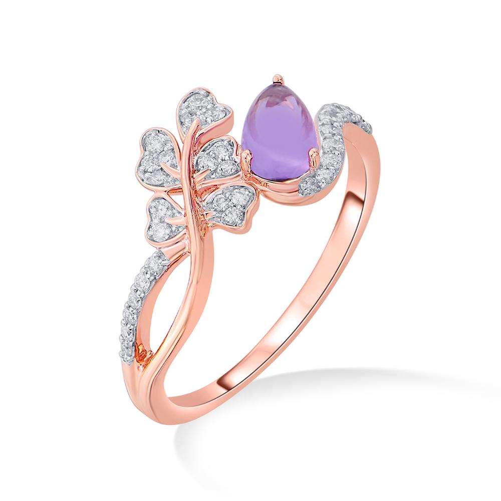Buy 18 Karat Gold & Diamond Ring