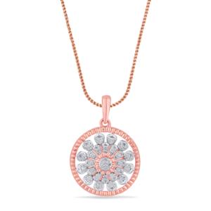 Buy 18 Karat Gold & Diamond Pendant