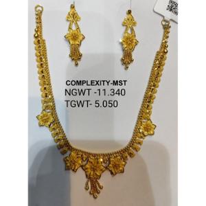 Buy 22 Karat Gold Necklace Set