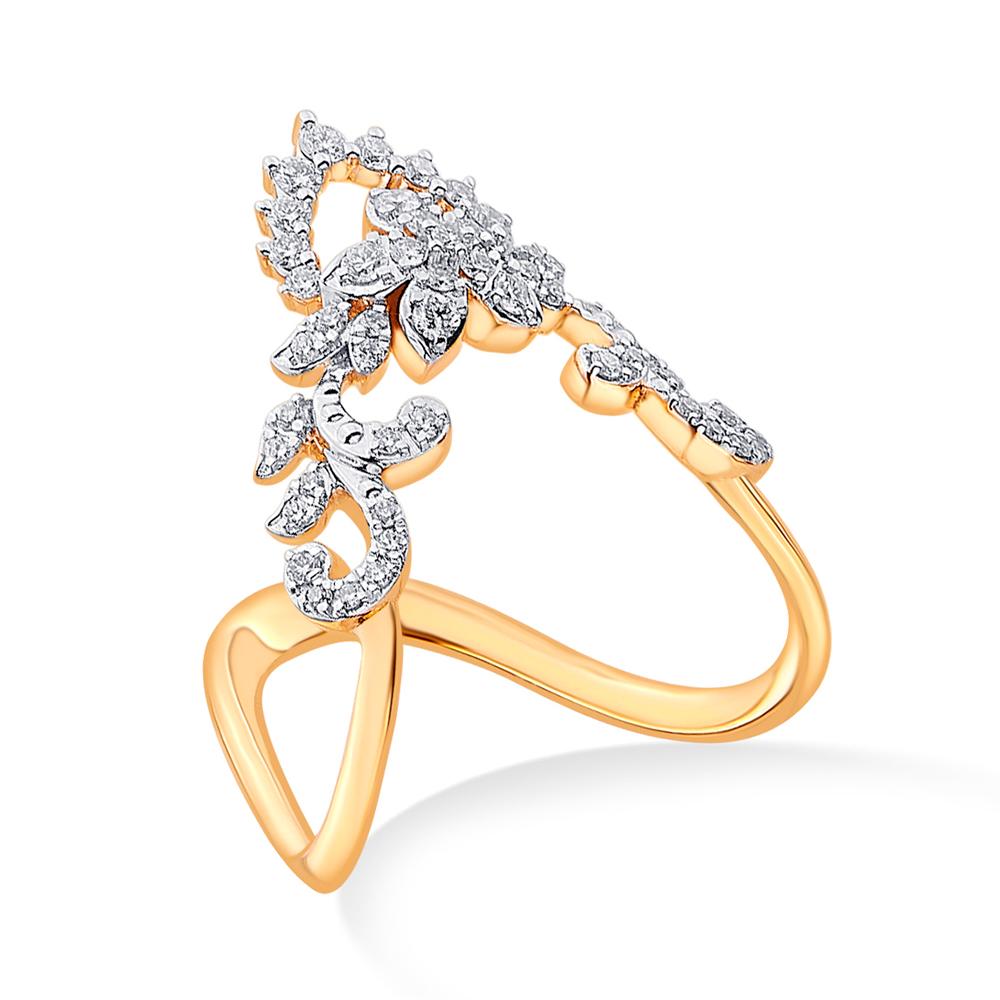 Buy 18 Karat Gold & Diamond Ring