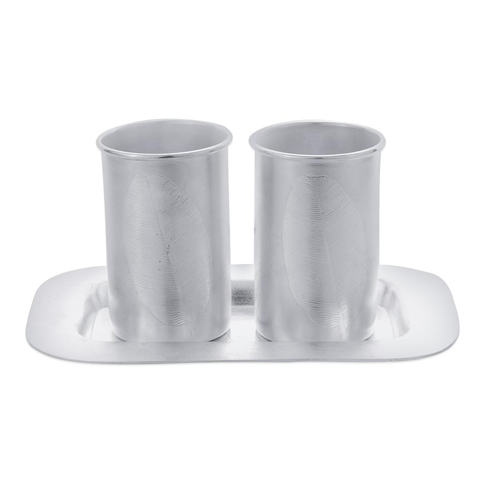 Buy 925 Purity Silver Glass with Plate