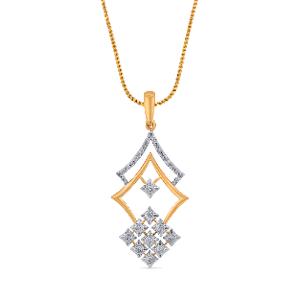 Buy 14 Karat Gold & Diamond Pendant