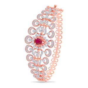 Buy 14 Karat Gold & Diamond Bracelet