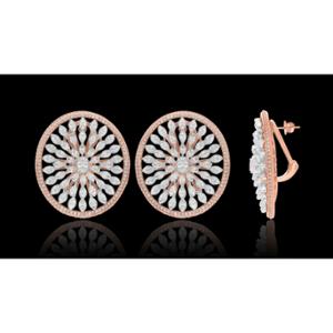 Buy 18 Karat Gold & Diamond Earrings