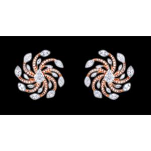 Buy 18 Karat Gold & Diamond Earrings