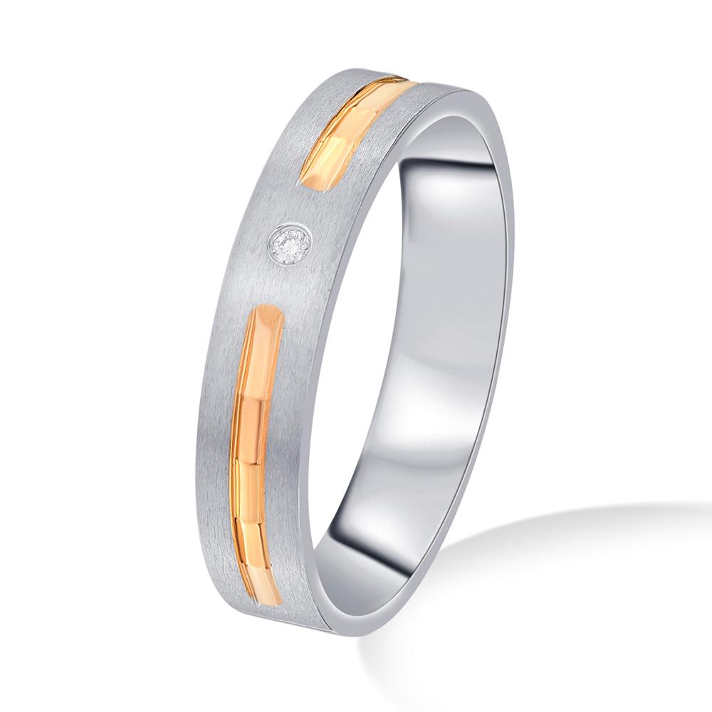 Buy PT950+18 Karat Gold Ring