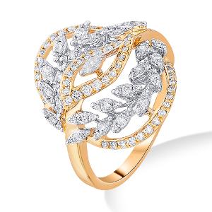 Buy 14 Karat Gold & Diamond Ring