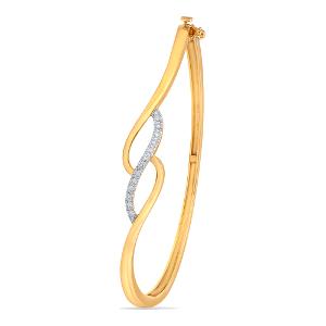 Buy 18 Karat Gold & Diamond Bracelet